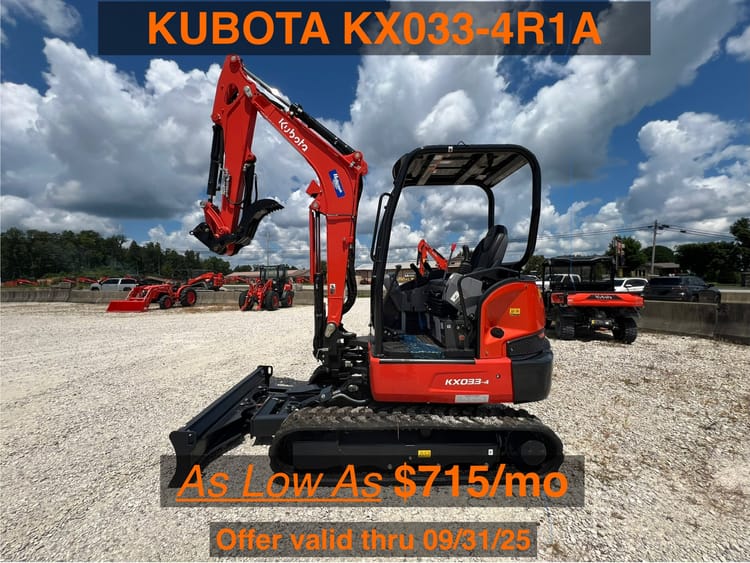 2025 KUBOTA KX033-4R1A